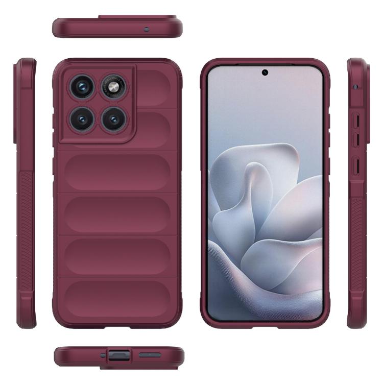 For Motorola Edge 70 Fusion 5G Global Magic Shield TPU + Flannel Phone Case