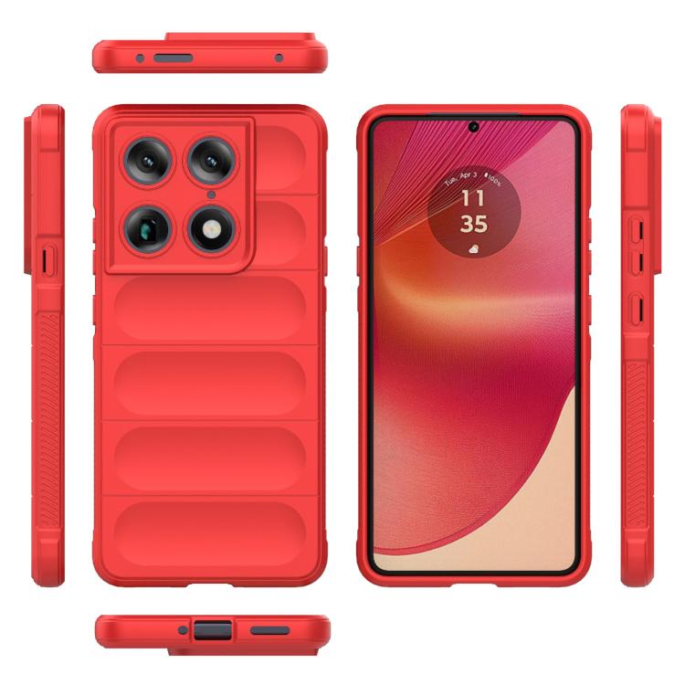 For Motorola Signature 5G Global Magic Shield TPU + Flannel Phone Case