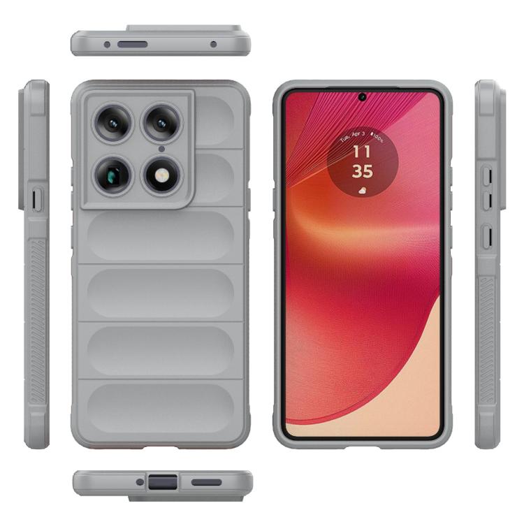 For Motorola Signature 5G Global Magic Shield TPU + Flannel Phone Case