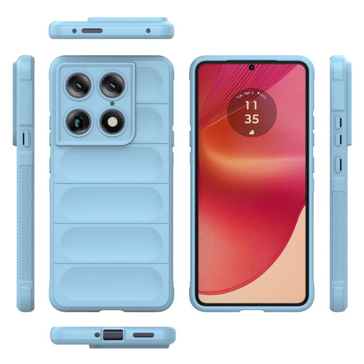 For Motorola Signature 5G Global Magic Shield TPU + Flannel Phone Case