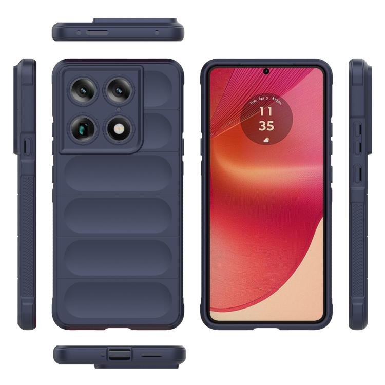 For Motorola Signature 5G Global Magic Shield TPU + Flannel Phone Case