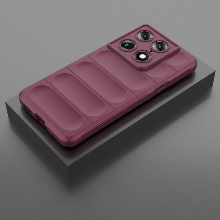 For Motorola Signature 5G Global Magic Shield TPU + Flannel Phone Case