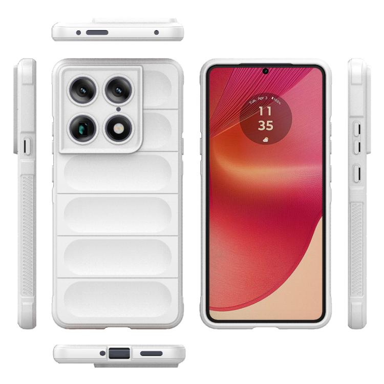 For Motorola Signature 5G Global Magic Shield TPU + Flannel Phone Case