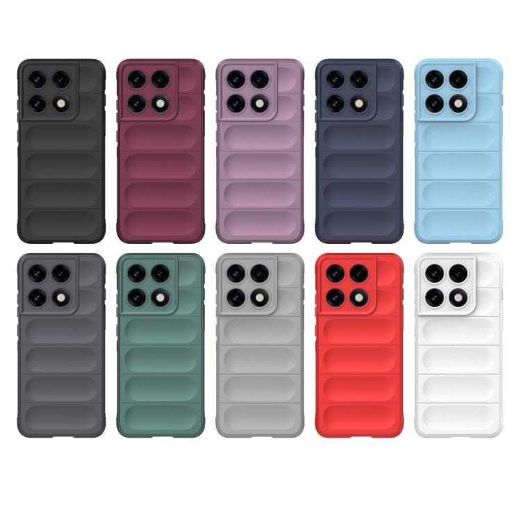 For Motorola Edge 70 Pro 5G Global Magic Shield TPU + Flannel Phone Case