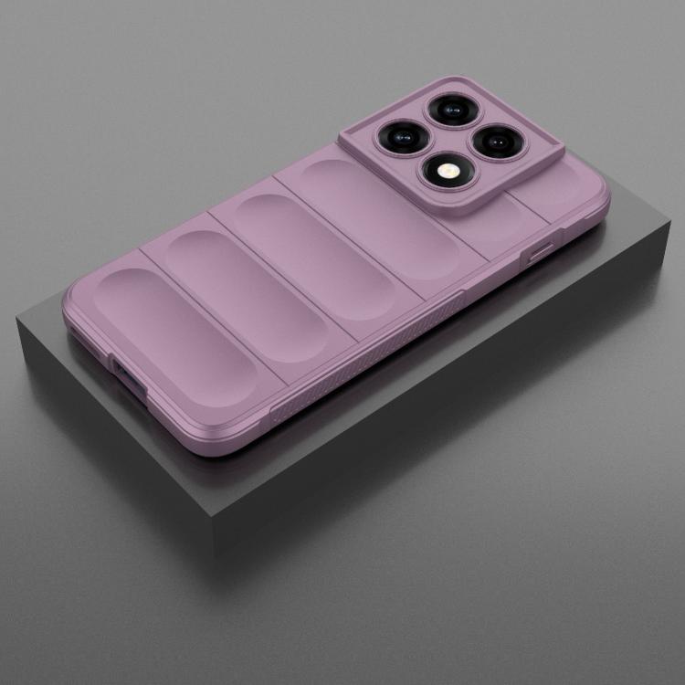 For Motorola Edge 70 Pro 5G Global Magic Shield TPU + Flannel Phone Case