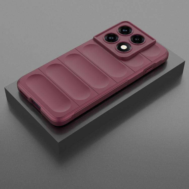 For Motorola Edge 70 Pro 5G Global Magic Shield TPU + Flannel Phone Case