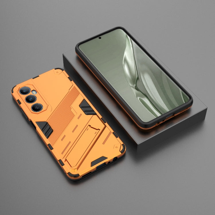 For Realme C65 4G Global Punk Armor 2 in 1 PC + TPU Phone Case with Holder
