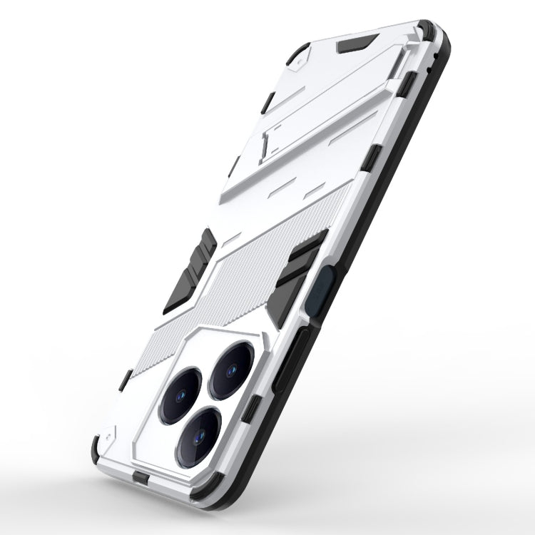 For Realme C63 4G Global Punk Armor 2 in 1 PC + TPU Phone Case with Holder