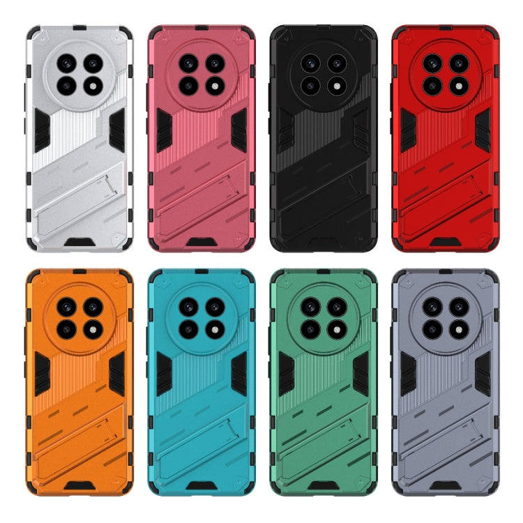 For Realme 13 Pro 5G Global Punk Armor 2 in 1 PC + TPU Phone Case with Holder