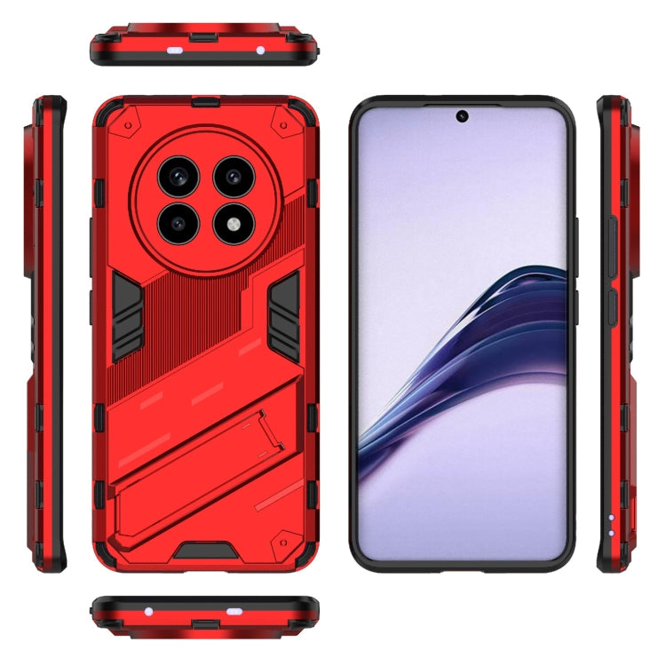 For Realme 13 Pro 5G Global Punk Armor 2 in 1 PC + TPU Phone Case with Holder