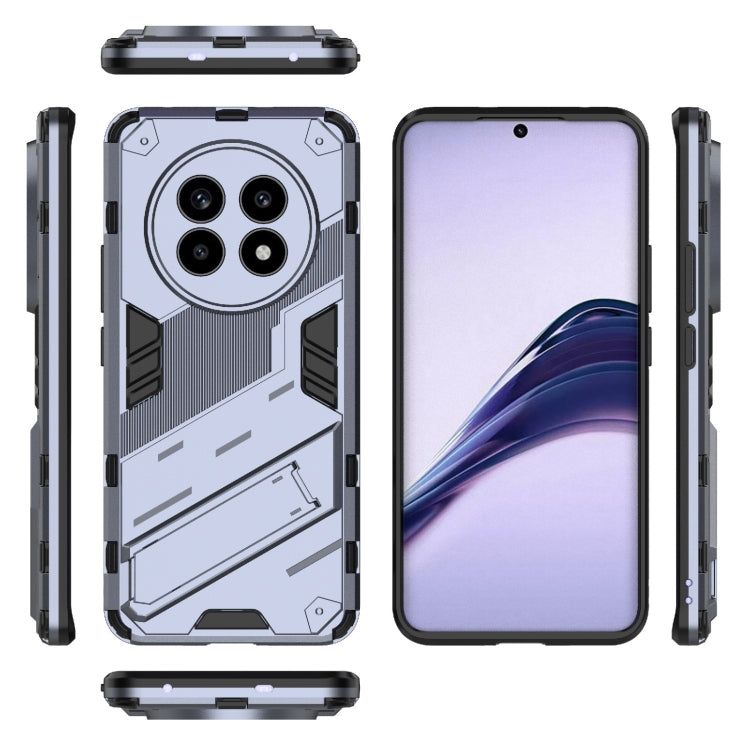 For Realme 13 Pro 5G Global Punk Armor 2 in 1 PC + TPU Phone Case with Holder
