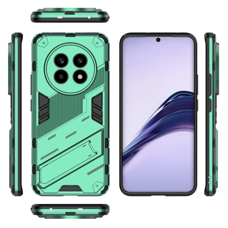 For Realme 13 Pro 5G Global Punk Armor 2 in 1 PC + TPU Phone Case with Holder