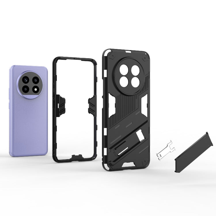 For Realme 13 Pro 5G Global Punk Armor 2 in 1 PC + TPU Phone Case with Holder