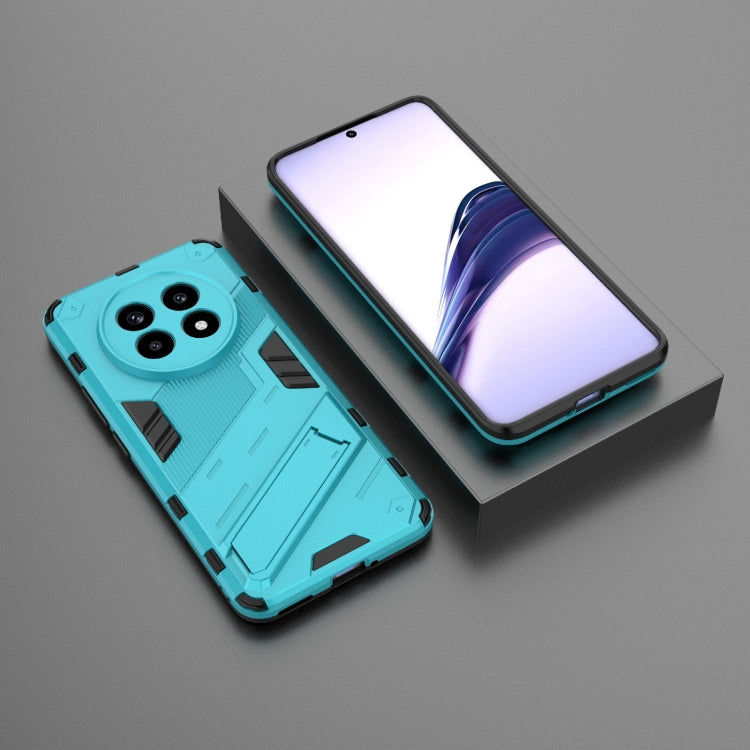For Realme 13 Pro 5G Global Punk Armor 2 in 1 PC + TPU Phone Case with Holder