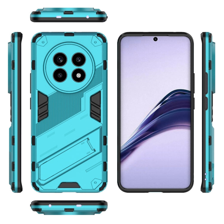 For Realme 13 Pro 5G Global Punk Armor 2 in 1 PC + TPU Phone Case with Holder
