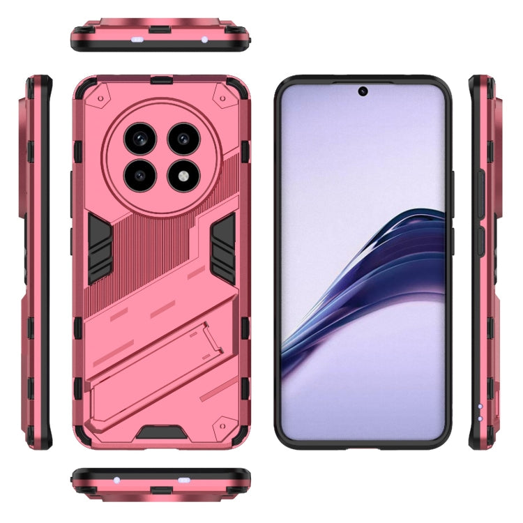 For Realme 13 Pro 5G Global Punk Armor 2 in 1 PC + TPU Phone Case with Holder