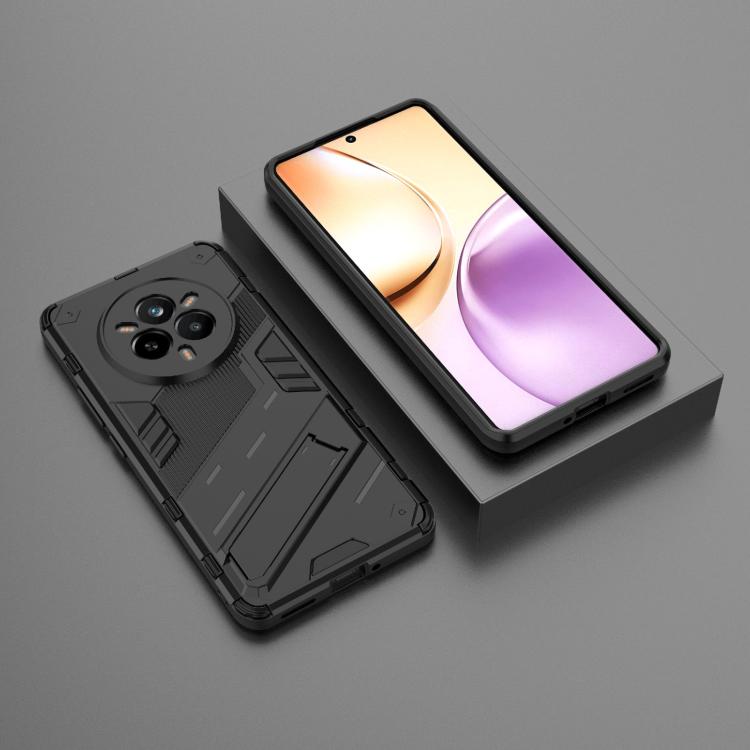 For Realme 14 Pro 5G Global Punk Armor 2 in 1 PC + TPU Phone Case with Holder
