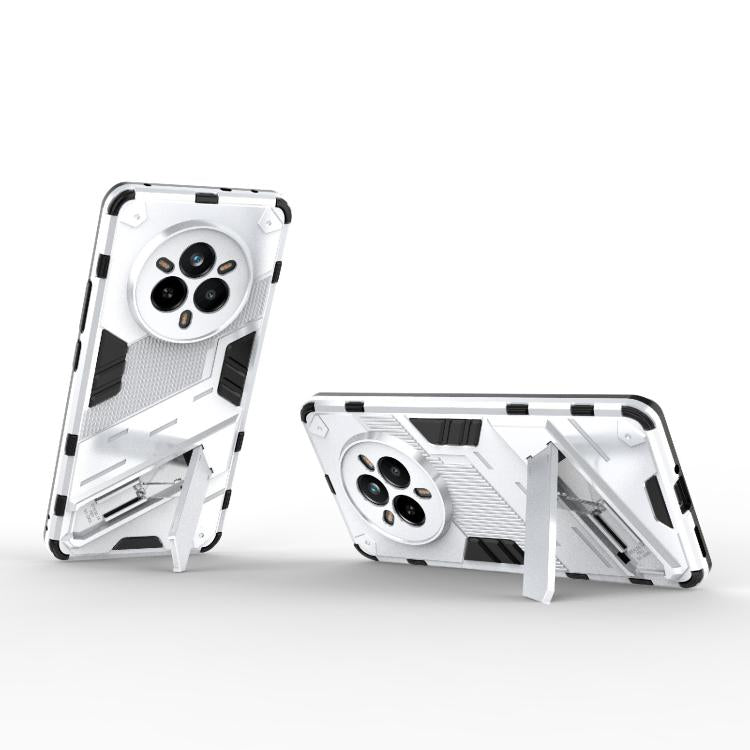 For Realme 14 Pro 5G Global Punk Armor 2 in 1 PC + TPU Phone Case with Holder