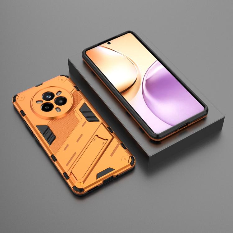 For Realme 14 Pro 5G Global Punk Armor 2 in 1 PC + TPU Phone Case with Holder