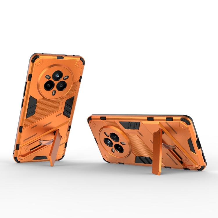 For Realme 14 Pro 5G Global Punk Armor 2 in 1 PC + TPU Phone Case with Holder