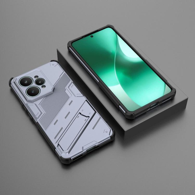 For Realme 15 5G Global Punk Armor 2 in 1 PC + TPU Phone Case with Holder