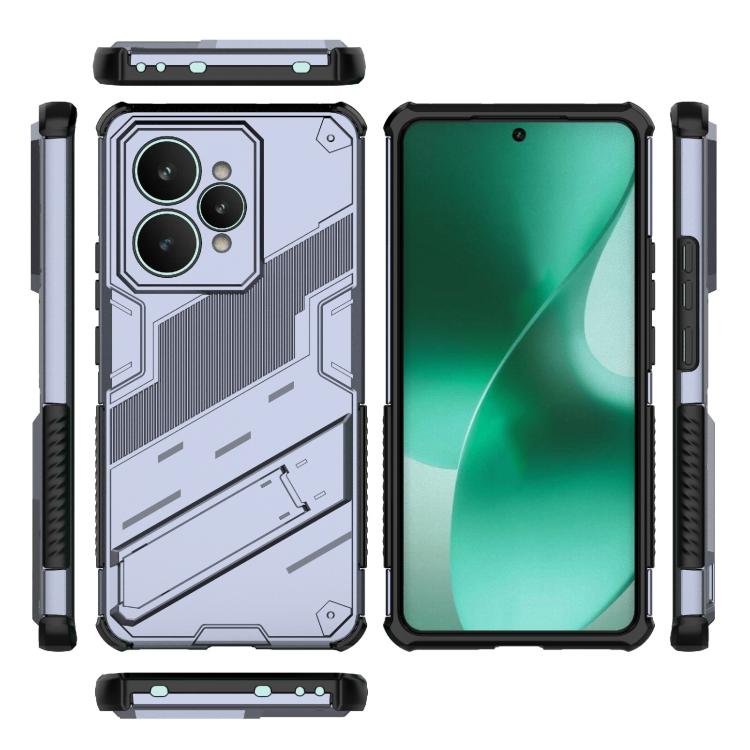 For Realme 15 5G Global Punk Armor 2 in 1 PC + TPU Phone Case with Holder