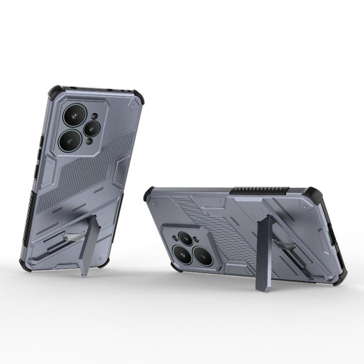 For Realme 15 5G Global Punk Armor 2 in 1 PC + TPU Phone Case with Holder