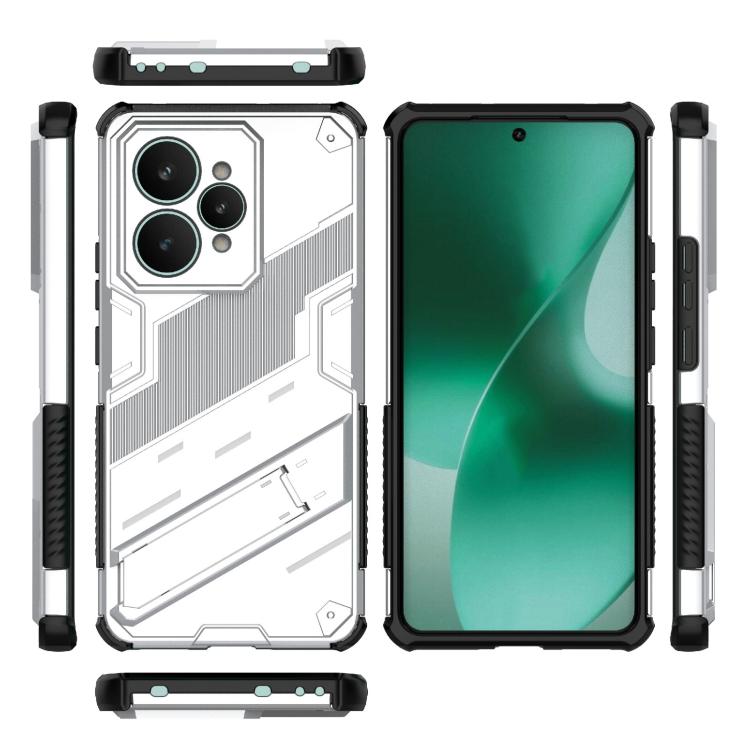 For Realme 15 5G Global Punk Armor 2 in 1 PC + TPU Phone Case with Holder