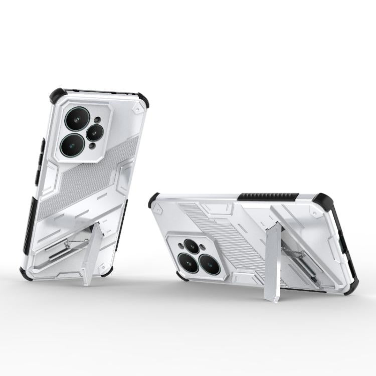 For Realme 15 5G Global Punk Armor 2 in 1 PC + TPU Phone Case with Holder