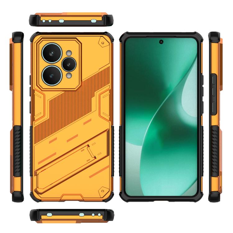 For Realme 15 5G Global Punk Armor 2 in 1 PC + TPU Phone Case with Holder