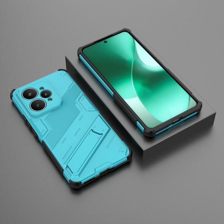 For Realme 15 5G Global Punk Armor 2 in 1 PC + TPU Phone Case with Holder