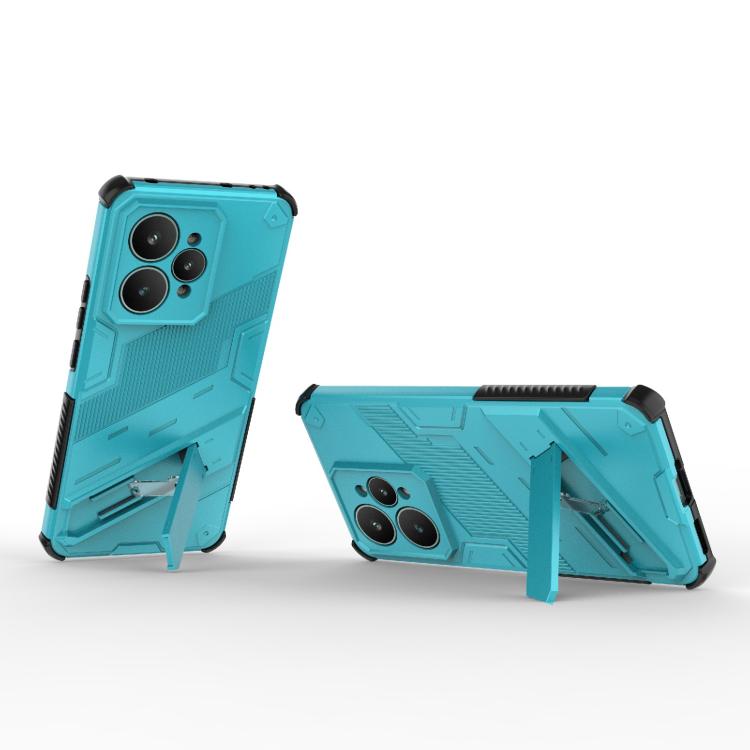 For Realme 15 5G Global Punk Armor 2 in 1 PC + TPU Phone Case with Holder