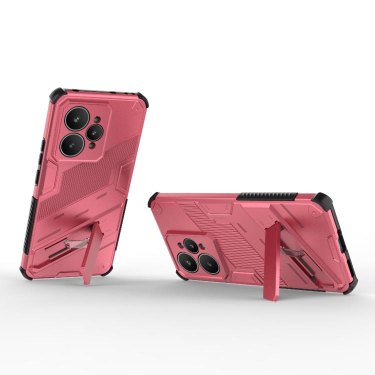 For Realme 15 5G Global Punk Armor 2 in 1 PC + TPU Phone Case with Holder