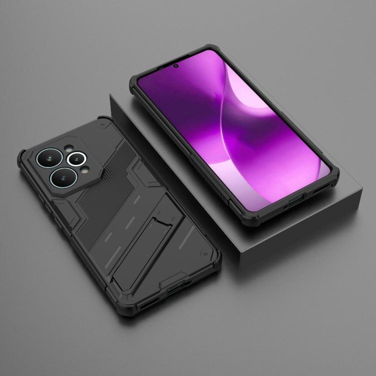 For Realme 15 Pro 5G Global Punk Armor 2 in 1 PC + TPU Phone Case with Holder