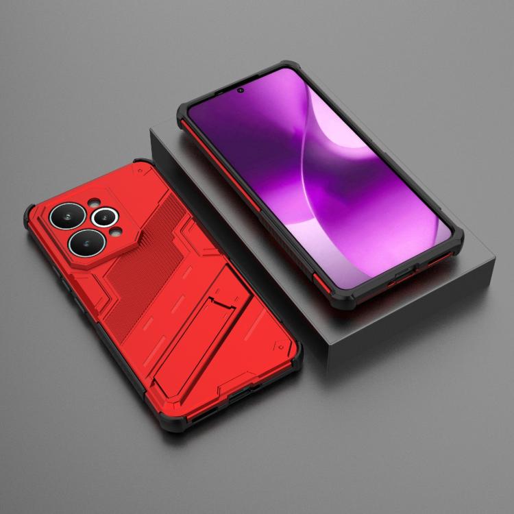 For Realme 15 Pro 5G Global Punk Armor 2 in 1 PC + TPU Phone Case with Holder