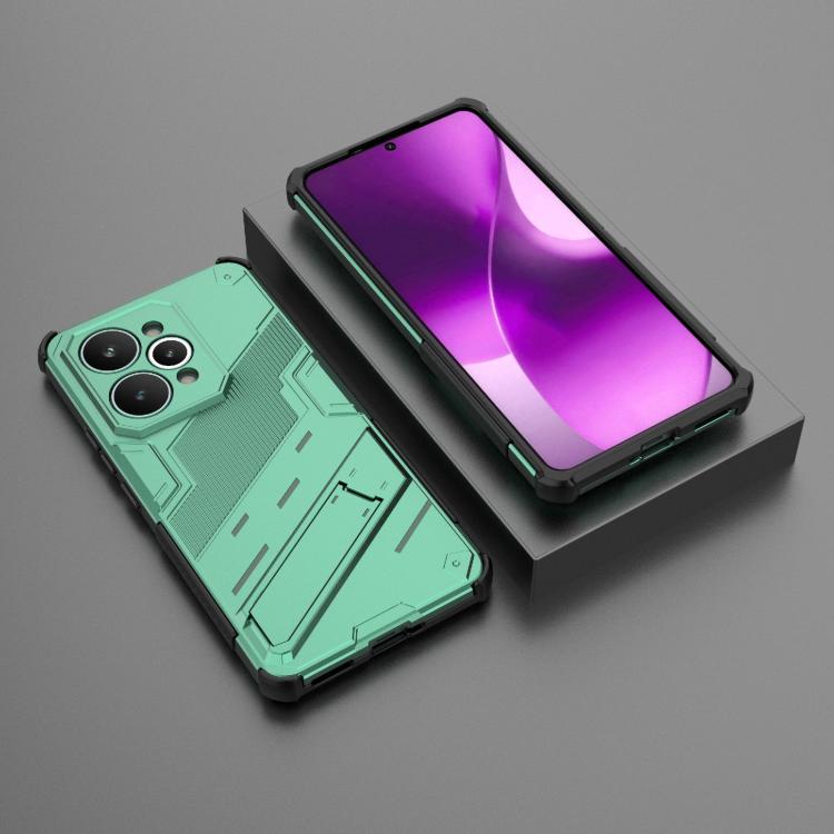 For Realme 15 Pro 5G Global Punk Armor 2 in 1 PC + TPU Phone Case with Holder