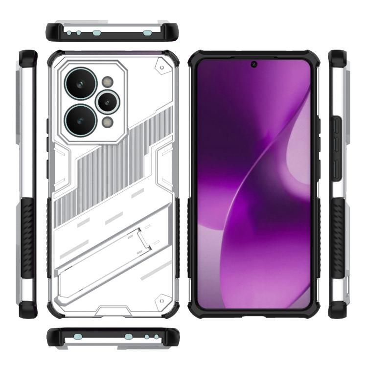For Realme 15 Pro 5G Global Punk Armor 2 in 1 PC + TPU Phone Case with Holder