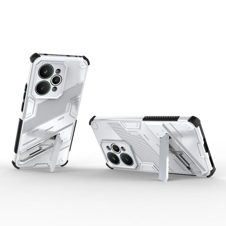 For Realme 15 Pro 5G Global Punk Armor 2 in 1 PC + TPU Phone Case with Holder