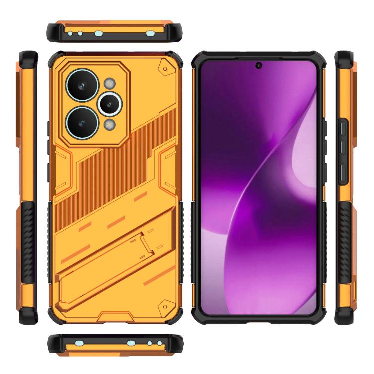 For Realme 15 Pro 5G Global Punk Armor 2 in 1 PC + TPU Phone Case with Holder