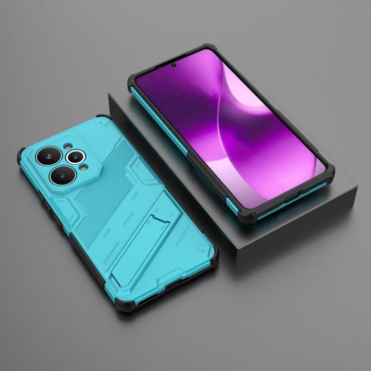 For Realme 15 Pro 5G Global Punk Armor 2 in 1 PC + TPU Phone Case with Holder