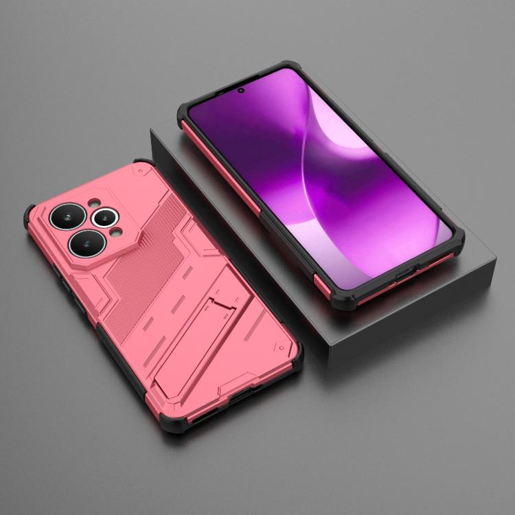 For Realme 15 Pro 5G Global Punk Armor 2 in 1 PC + TPU Phone Case with Holder
