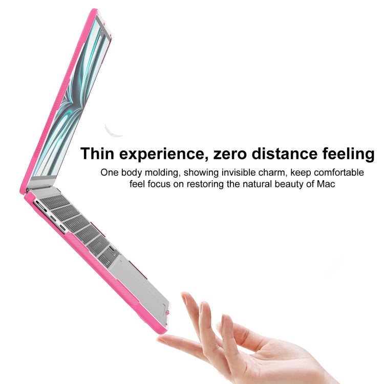 For MacBook Air 13.6 inch A2681 2022 Translucent Laptop Protective Case