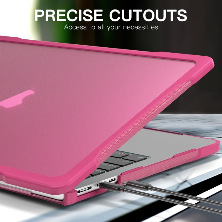 For MacBook Air 13.6 inch A2681 2022 Translucent Laptop Protective Case