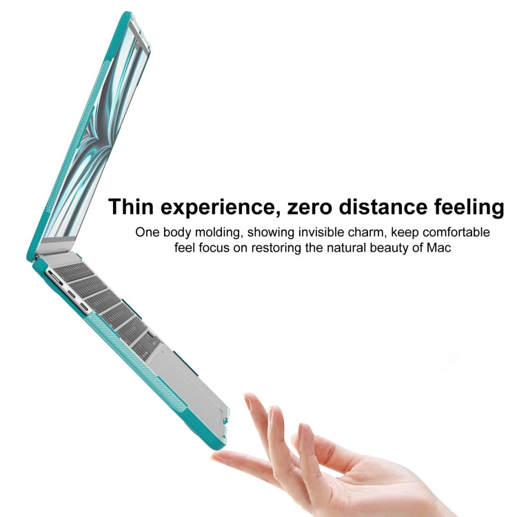 For MacBook Air 13.6 inch A2681 2022 Translucent Laptop Protective Case