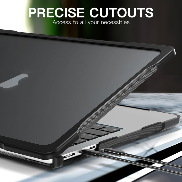 For MacBook Air 13.6 inch A2681 2022 Translucent Laptop Protective Case