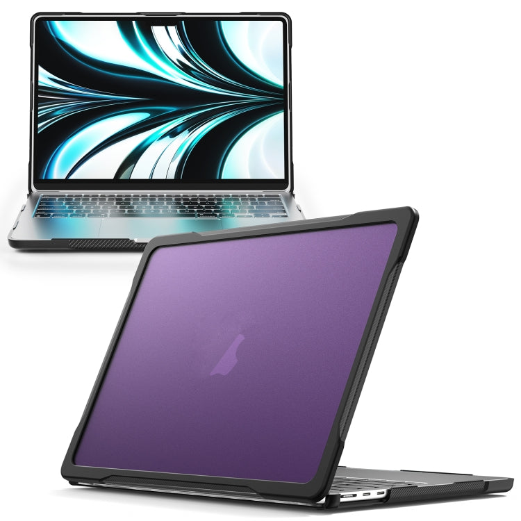 For MacBook Air 13.6 inch A2681 2022 Translucent Laptop Protective Case