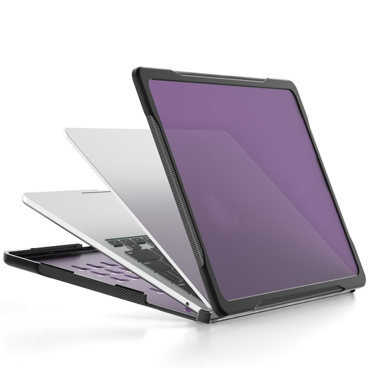 For MacBook Air 13.6 inch A2681 2022 Translucent Laptop Protective Case