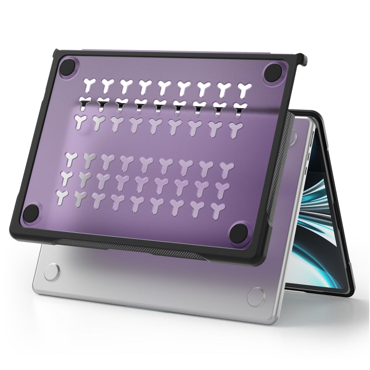 For MacBook Air 13.6 inch A2681 2022 Translucent Laptop Protective Case