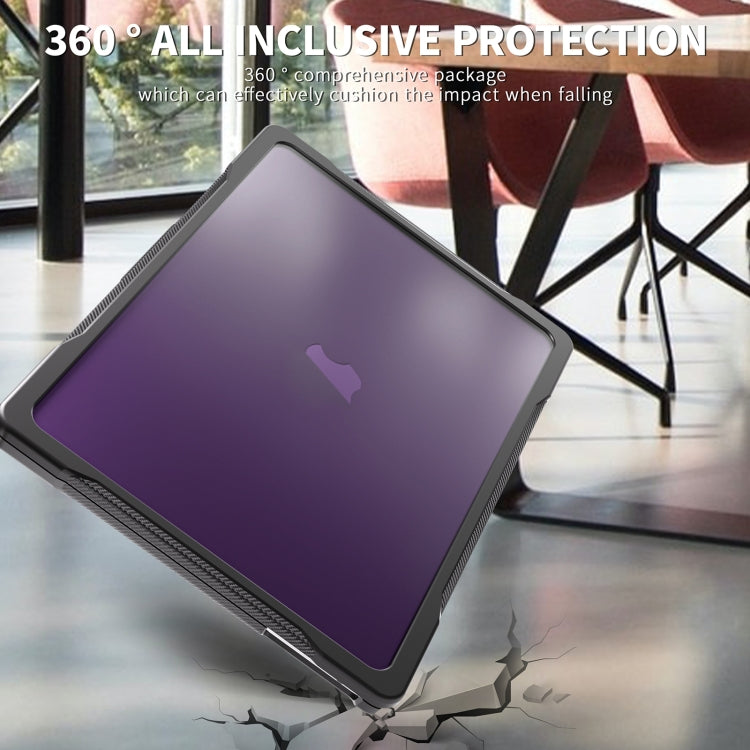 For MacBook Air 13.6 inch A2681 2022 Translucent Laptop Protective Case