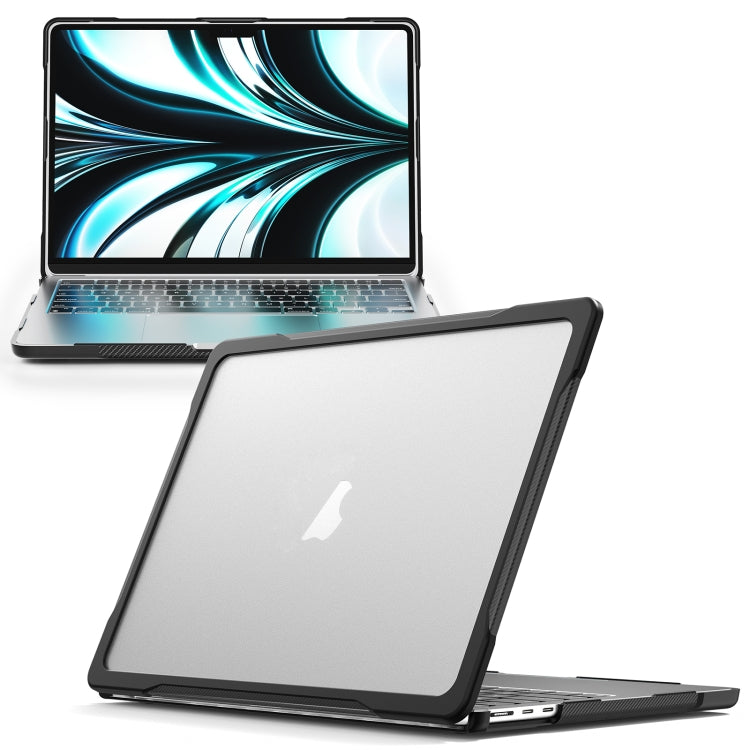 For MacBook Air 13.6 inch A2681 2022 Translucent Laptop Protective Case